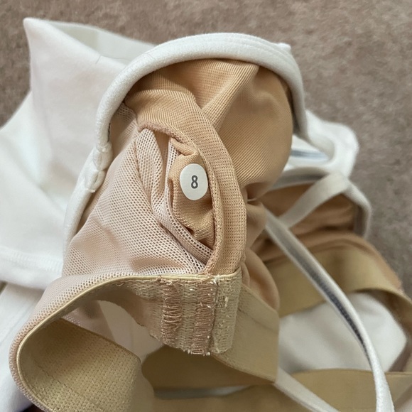 Lululemon power y tank white size 8 - Picture 3 of 3